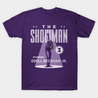 Odell Beckham Jr. Baltimore The Showman T-Shirt